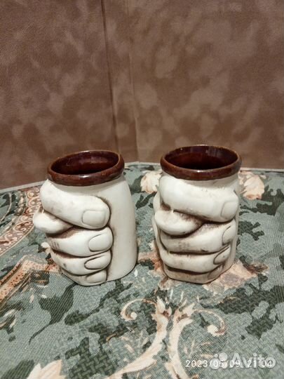 Набор посуды - бутылка и стаканы (90гг)