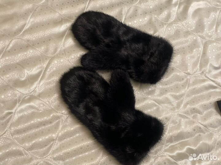 Норковые варежки