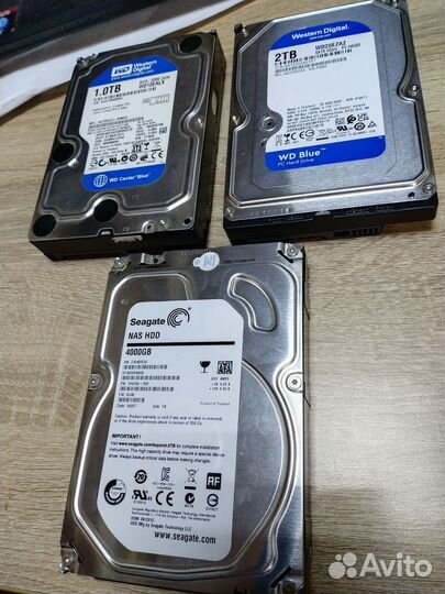 Жесткие диски на запчасти