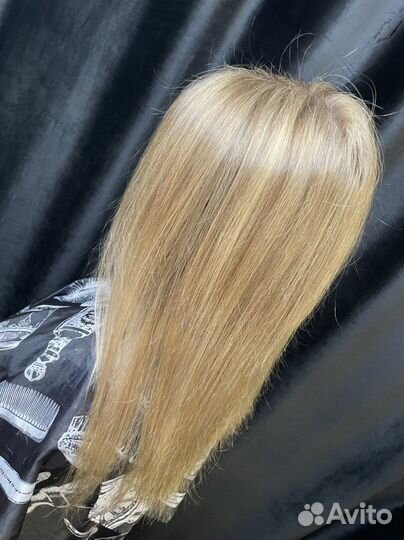 Цветные волосы, блонд, окрашивание волос