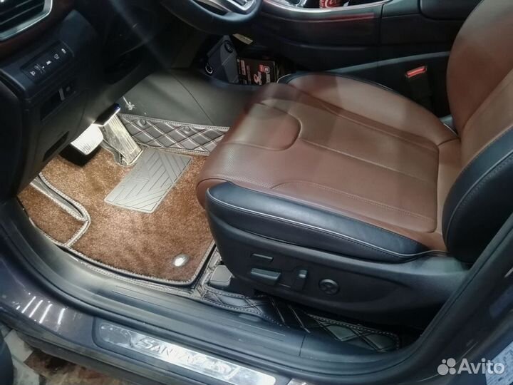 3D коврик для Hyundai Santa-Fe