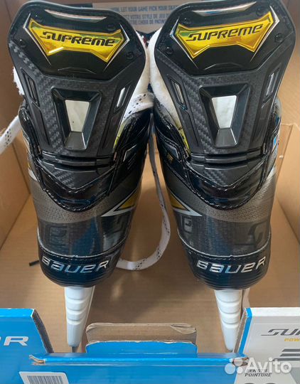 Коньки хоккейные bauer supreme 3s pro 9.0 fit1