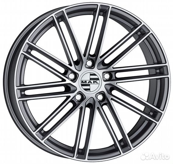 R21 5x130 9,5J ET46 D71,6 MAK Leipzig Gunmetal Mir