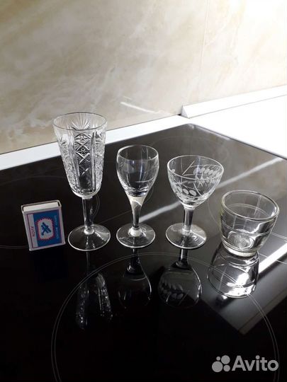 Рюмки, фужеры винтаж