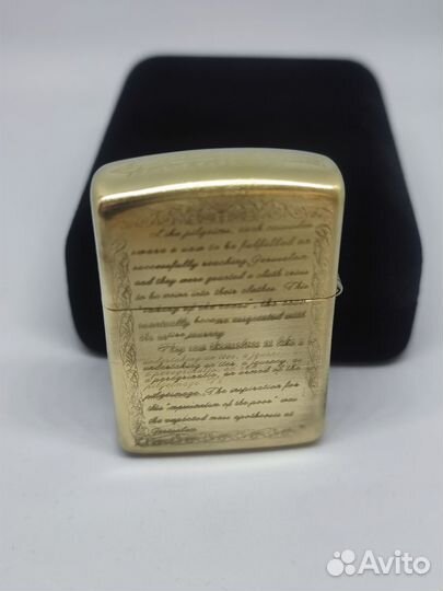 Зажигалка бензиновая zippo armor крестоносец