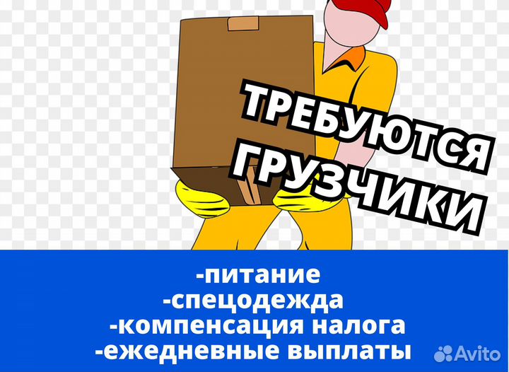 Грузчик с ежедневной выплатой.og967