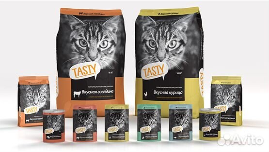 Tasty-корм для собак и кошек датского качества