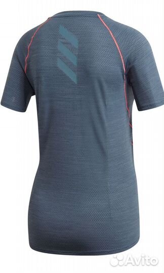 Футболка Adidas runner t-shirt damen. Оригинал