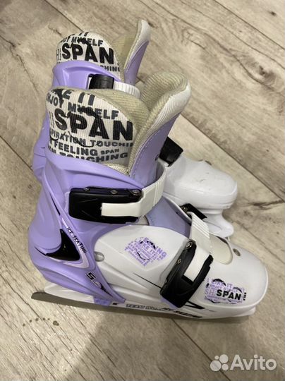 Коньки раздвижные 29-32