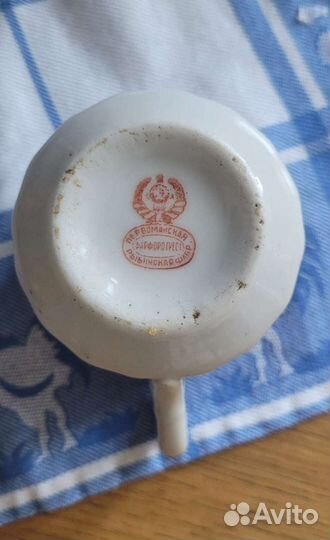 Антикварная кофейная чашка эпохи нэп