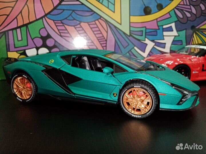 Развивающий автомобиль. Lamborghini Sian