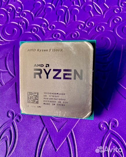 Ryzen 5 1500x AM4 Процессор