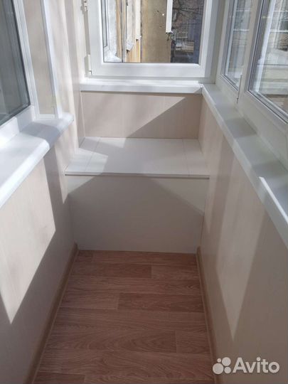 Внутренняя отделка балкона