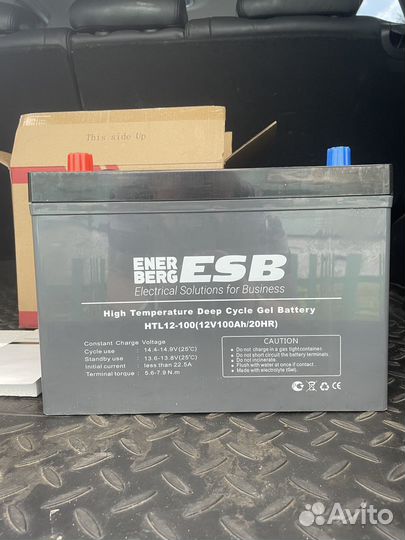 Тяговый гелевый аккумулятор