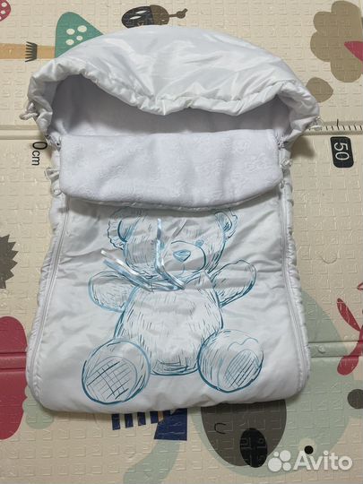 Конверт на выписку для мальчика зима