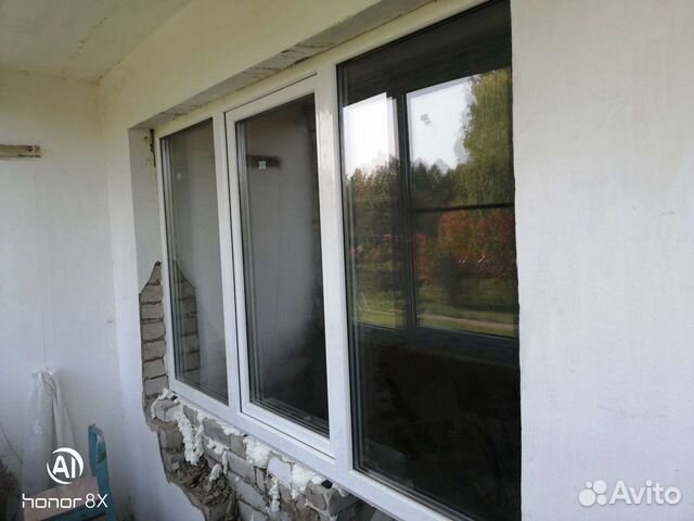 Окна пластиковые для комнаты и двери алюминиевые