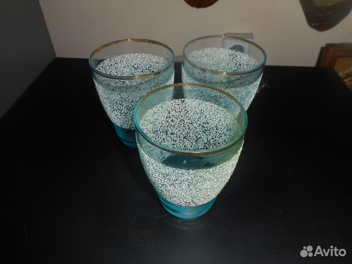 Бокалы из цветного стекла