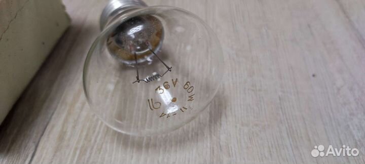 Лампа накаливания 36V, 60W, E27