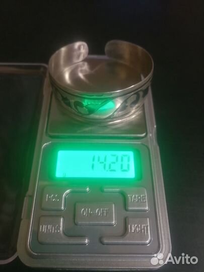 Серебряный браслет СССР