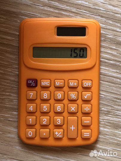Калькулятор Erhaft оранжевый