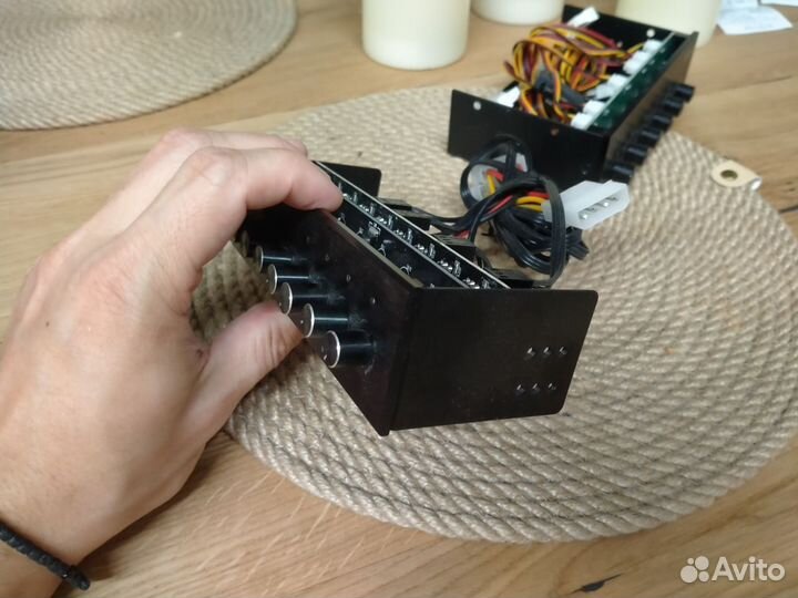 Регуляторы оборотов вентиляторов на 5 и 8 кулеров