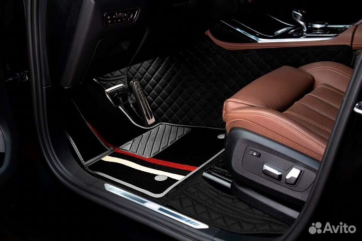 3D Коврики Land Rover из Экокожи