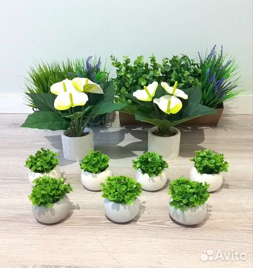 Искусственная зелень для интерьера