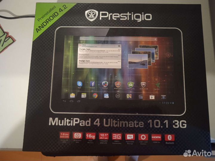 Prestigio MultiPad 4 Ultimate 10.1. 3 гб