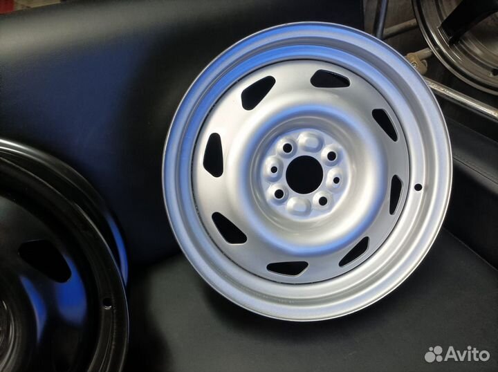 Диски R15 4*98 LADA ваз болотные черные серебро