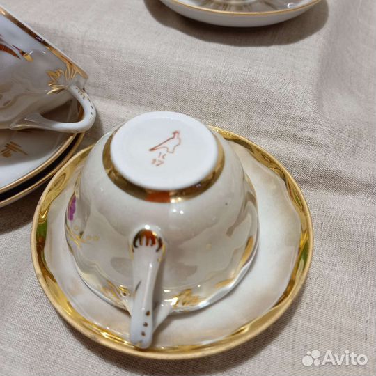 Чайно-кофейный сервиз.Дулева.Новый