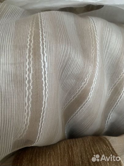 Комплект шторы и тюль бу