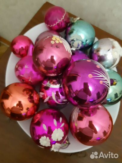 Елочные игрушки СССР