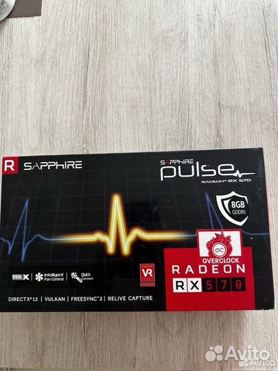 Видеокарта Sapphire Pulse Radeon RX 570 8G