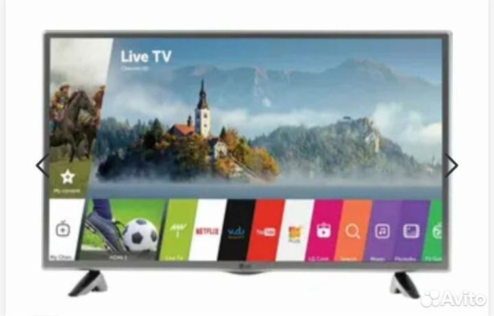 Телевизор SMART tv с вайфаем бу