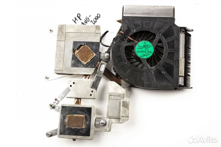 Система охлаждения для ноутбука HP DV6-2000 (медь)