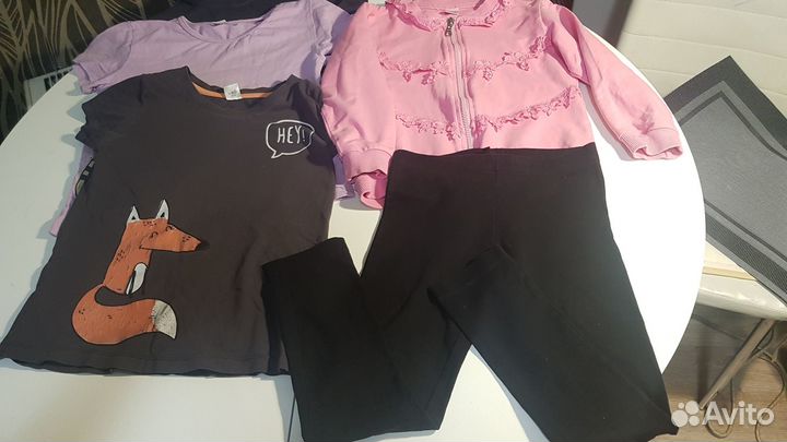 Пакет вещей для девочки для дачи,дома 122 размер