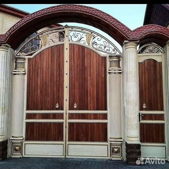 Кованые ворота