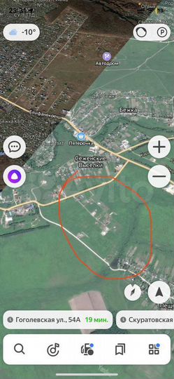 Участок 10 сот. (ИЖС)