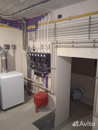 Монтаж отопления, теплых полов, котлов