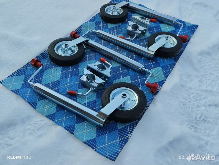 Колесо опорное для прицепа новое