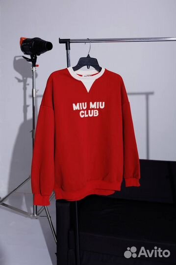 Свитшот miu miu