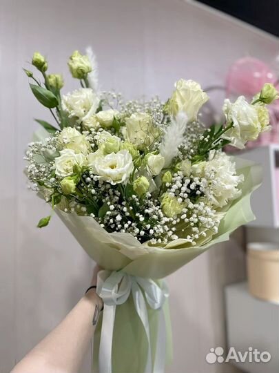 Букеты с Эустомой