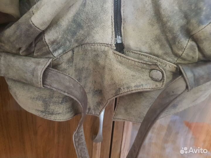 Куртка косуха кожаная