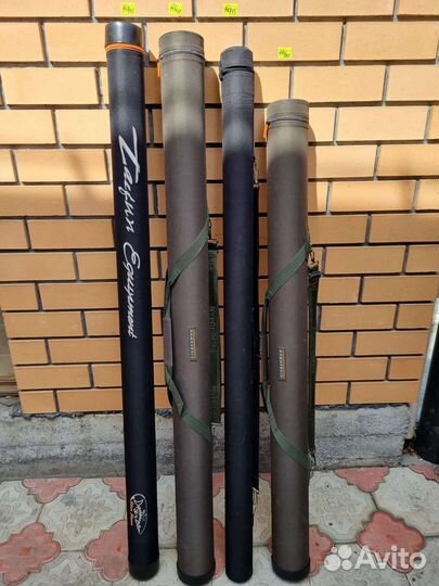 Тубусы для спиннингов, удилища, чехлы