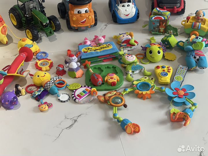 Развивающие игрушки и погремушки пакетом