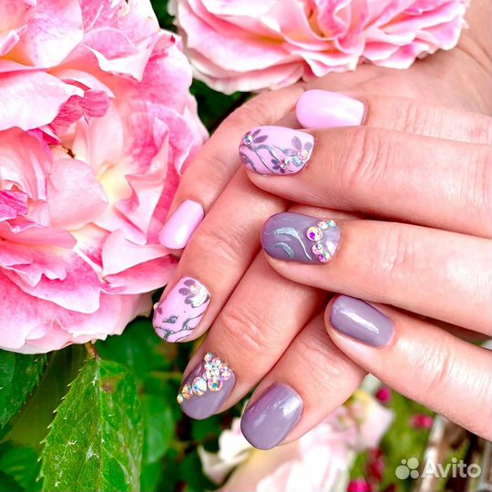 Маникюр Наращивание Гель-лак Педикюр эстетический