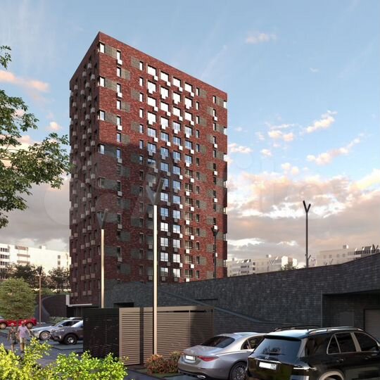 2-к. квартира, 52,3 м², 3/17 эт.