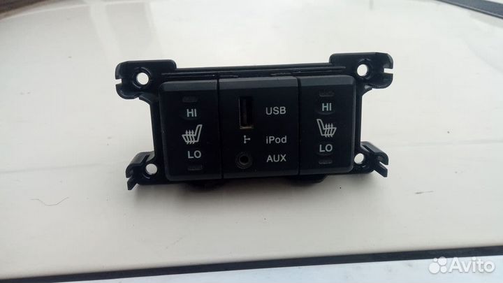 Блок usb aux кнопка подогрева сидений santa fe 2