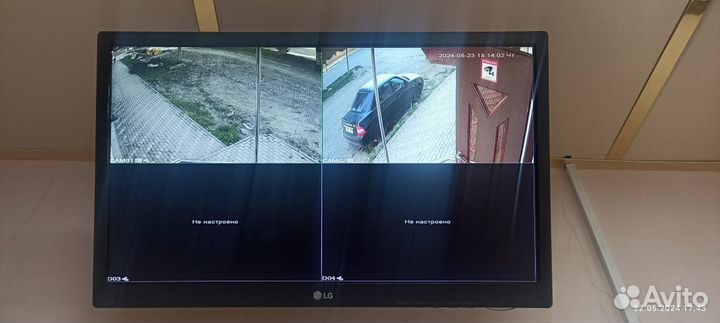 Установка камер видеонаблюдения
