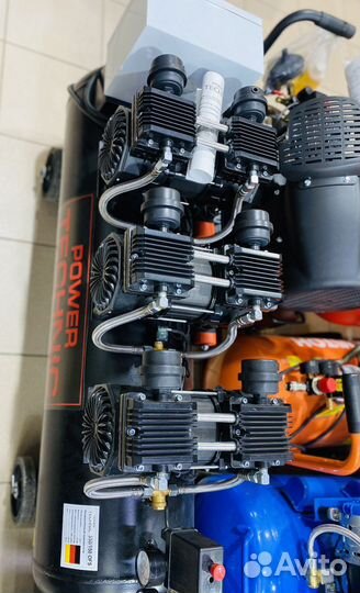 Компрессор PowerTechnic 850/150,220v,8-10bar тихий